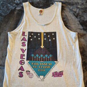 Vintage Tank Top - 1993 Las Vegas Women's Fast Pitch Softball JO